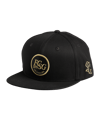 FC St. Gallen Snapback Cap Schwarz Gold - schwarz