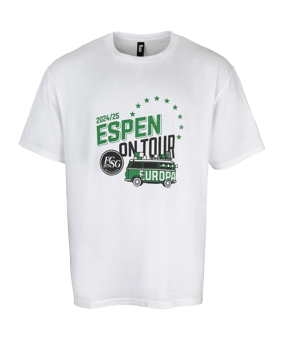 FC St.Gallen Espen Europa-Tour T-Shirt Weiss - weiss