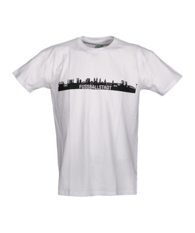 T-Shirt Skyline Weiss
