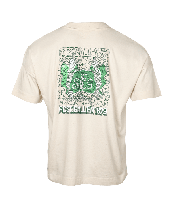 FC St.Gallen Crest Oversized T-Shirt Weiss - weiss