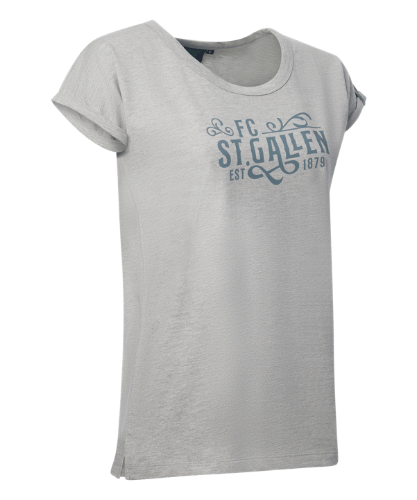 FC St. Gallen Roundneck T-Shirt Grau - grau