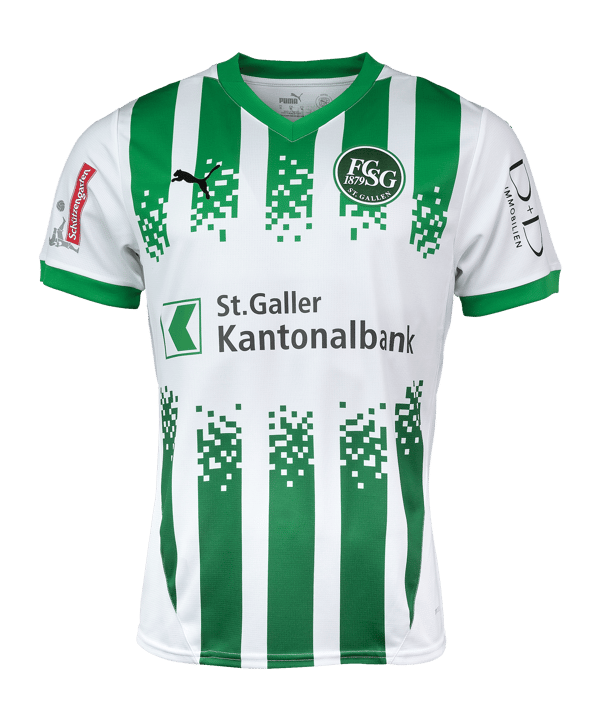 PUMA FC St. Gallen Trikot Home 2024/2025 Weiss F01 - weiss