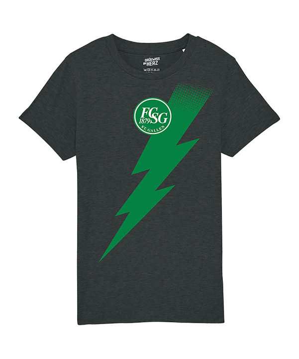 FC St. Gallen Blitz T-Shirt Kids Grau - grau