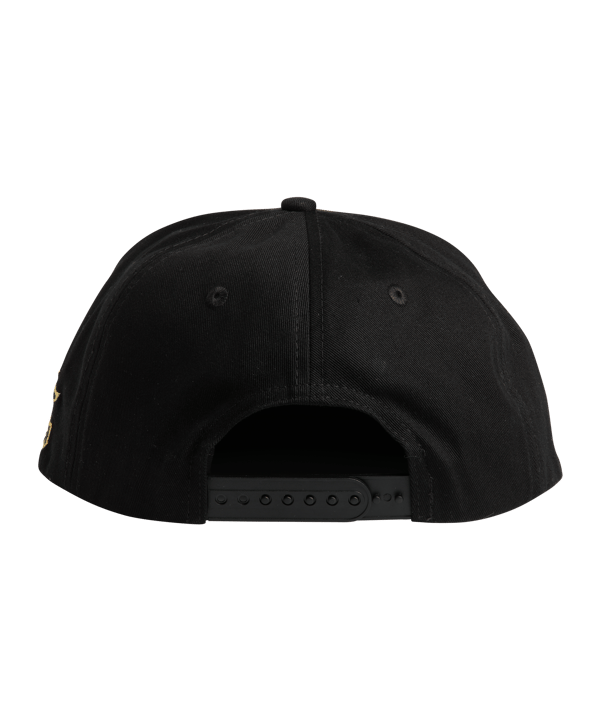 FC St. Gallen Snapback Cap Schwarz Gold - schwarz